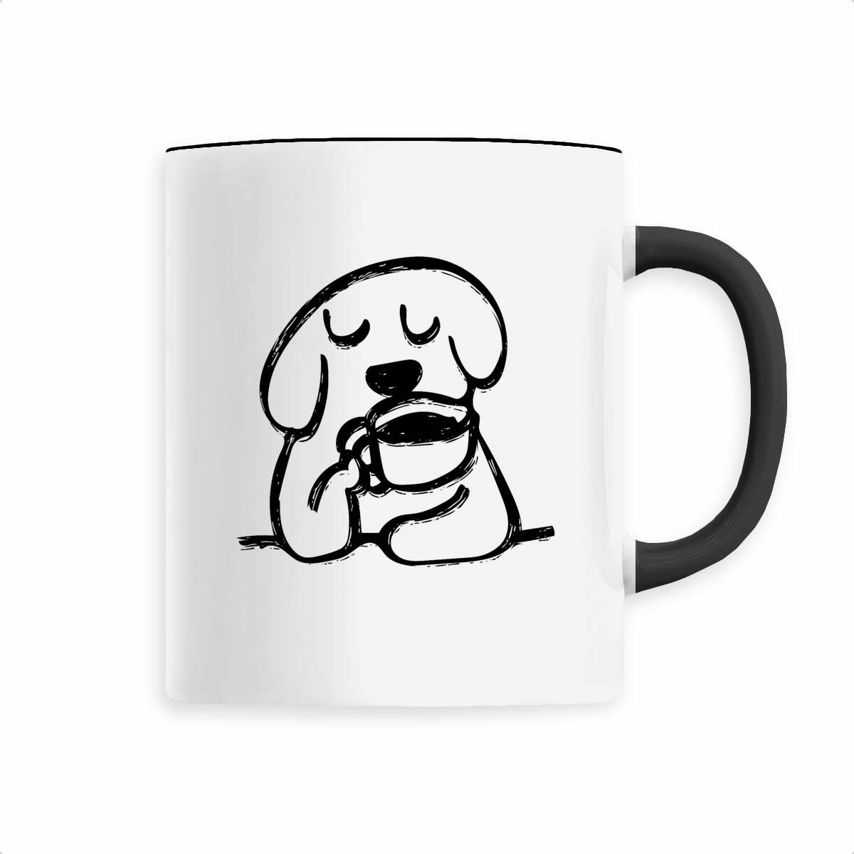 Coffee dog - face_1