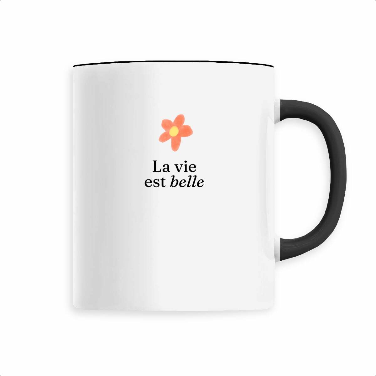 La vie est belle - flower - face_1