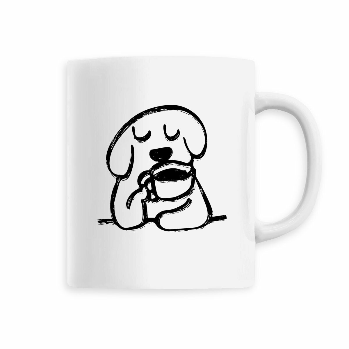 Coffee dog - face_2