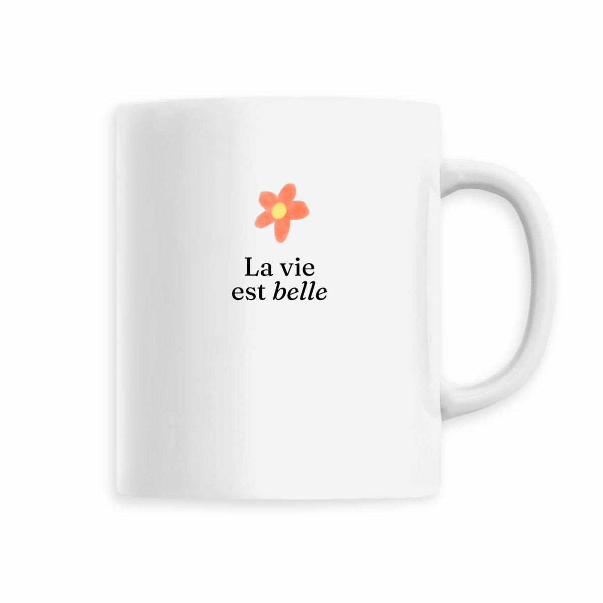La vie est belle - flower - face_2